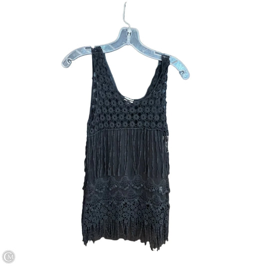Top Sleeveless By En Creme In Black, Size: M