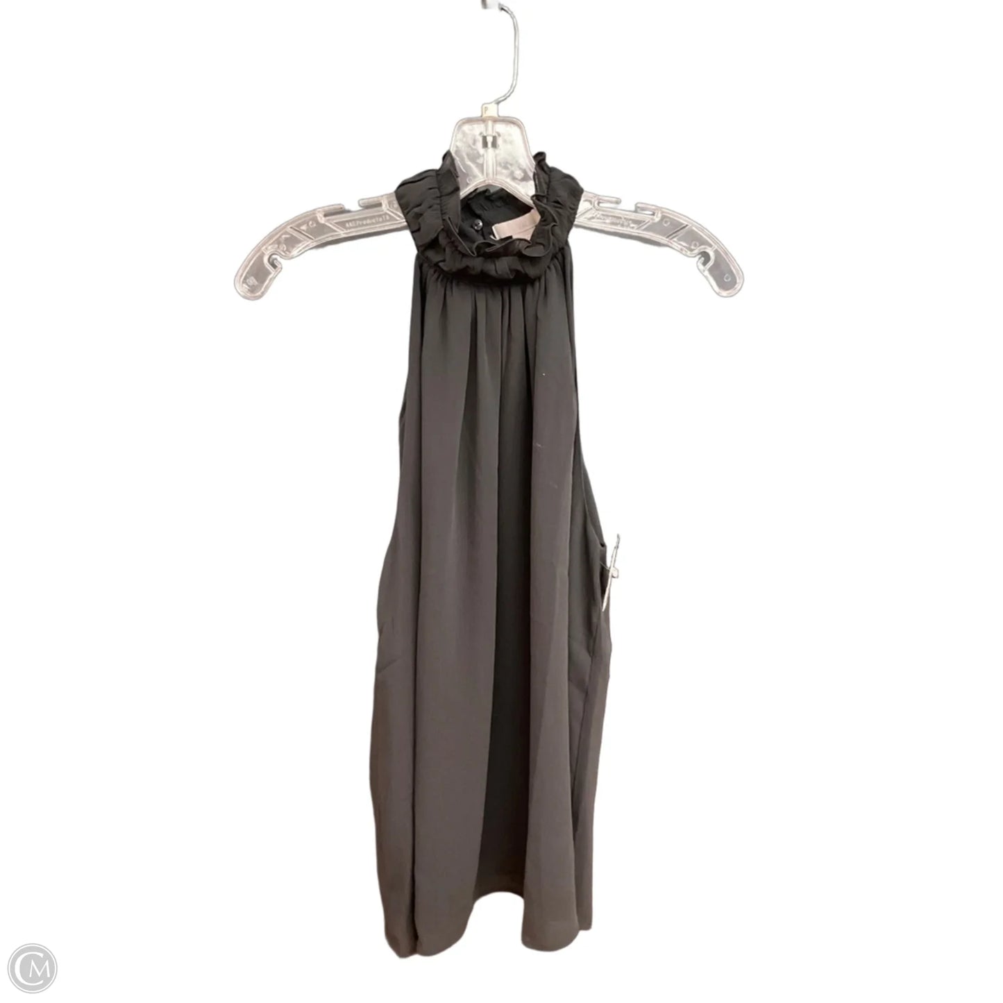 Top Sleeveless By H&m In Black, Size: M
