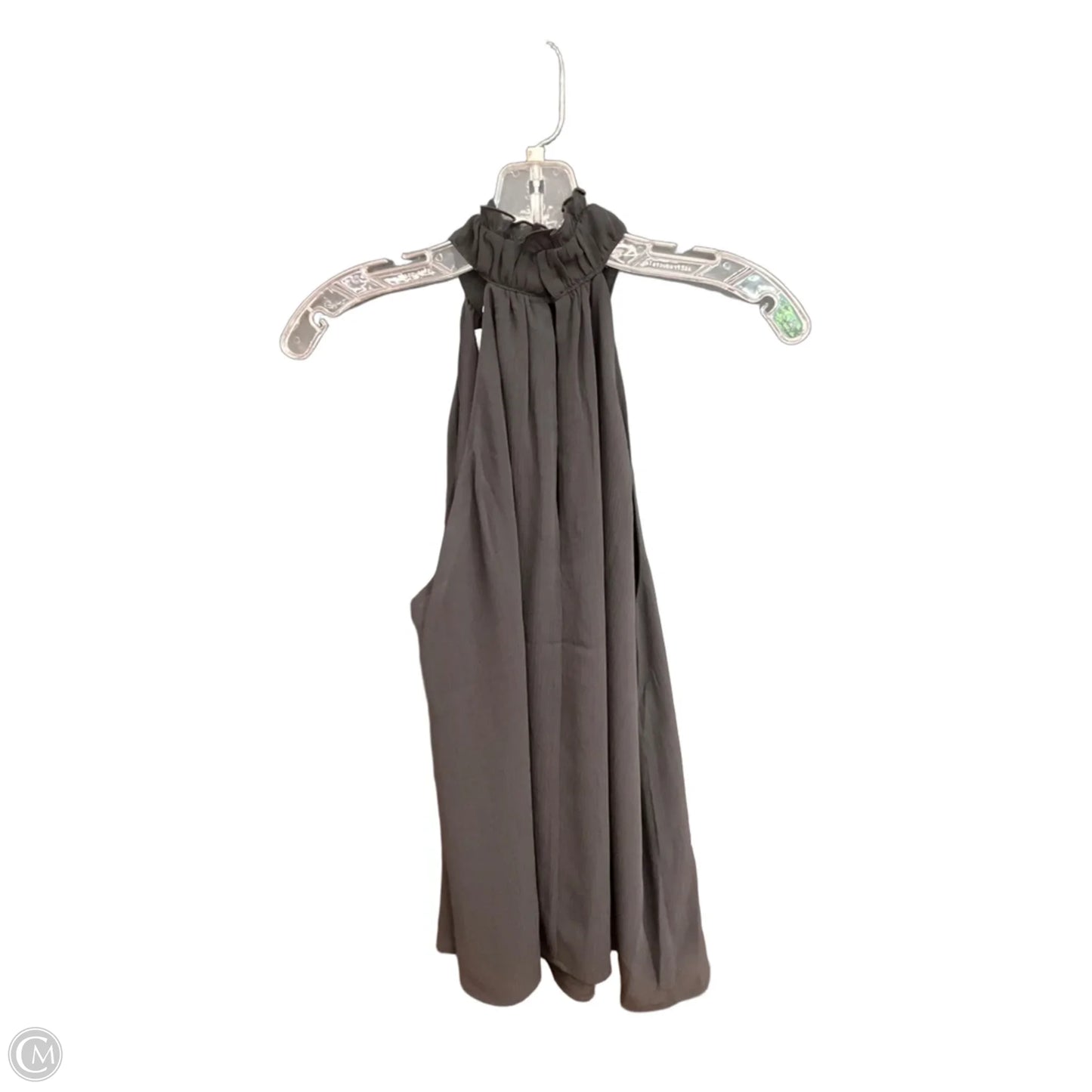 Top Sleeveless By H&m In Black, Size: M