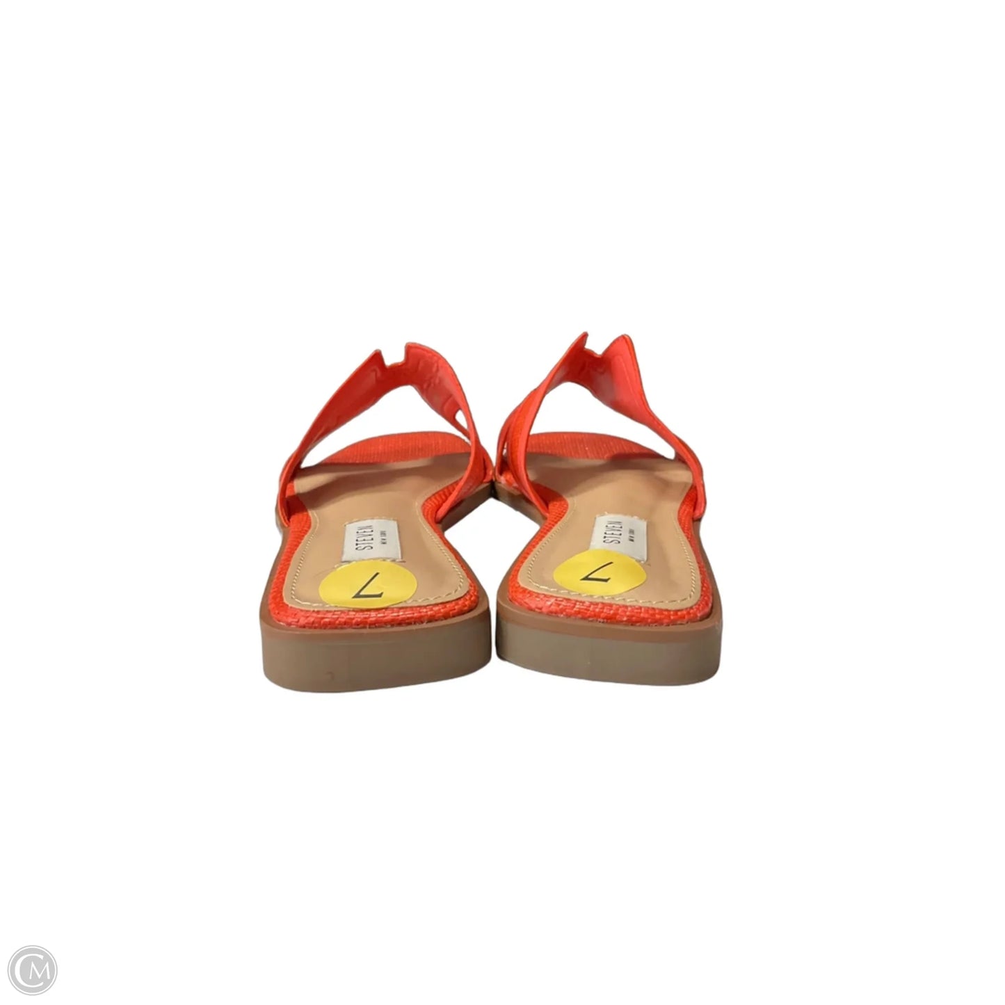 Sandals Flats By Cmc In Coral, Size: 7