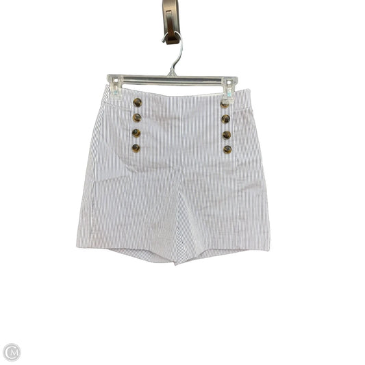 Shorts By Ann Taylor In Striped Pattern, Size: 0