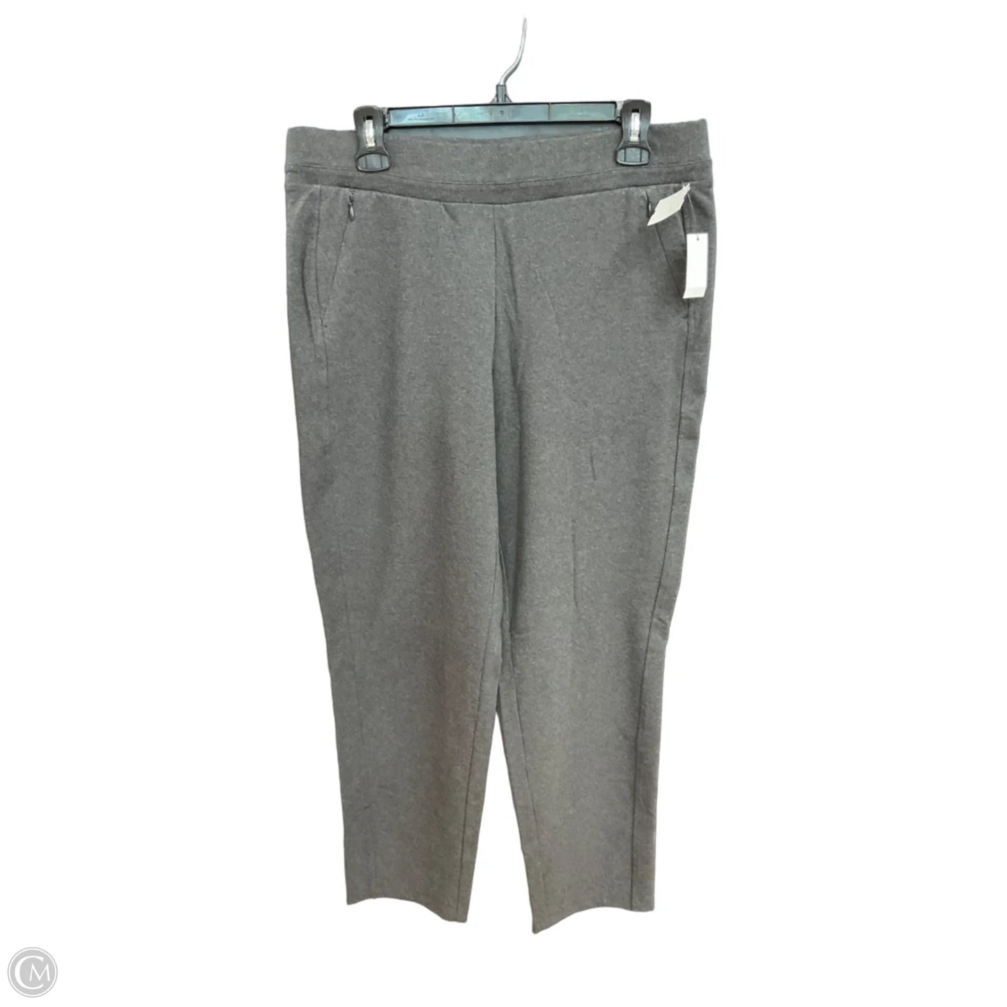 Athletic Pants By Talbots In Grey, Size: 12