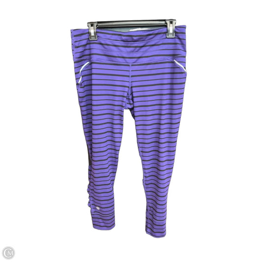 Athletic Leggings By Athleta In Purple, Size: Lp