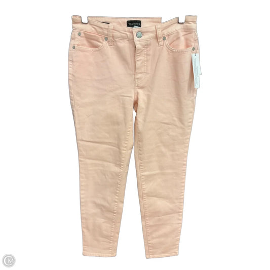 Jeans Straight By Talbots In Pink, Size: 2