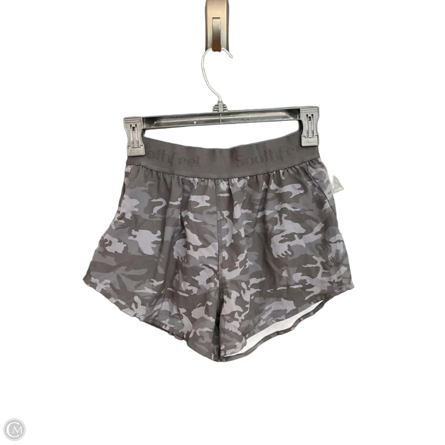 Athletic Shorts By Cmc In Camouflage Print, Size: 2