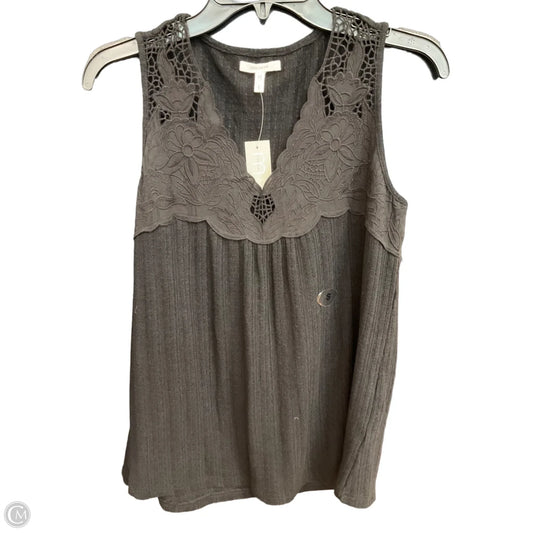 Top Sleeveless By Maurices In Black, Size: S