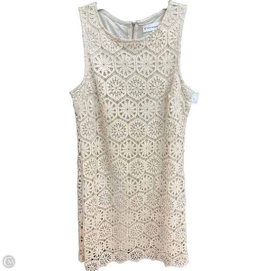 Dress Casual Maxi By Lucky Brand In Cream, Size: L