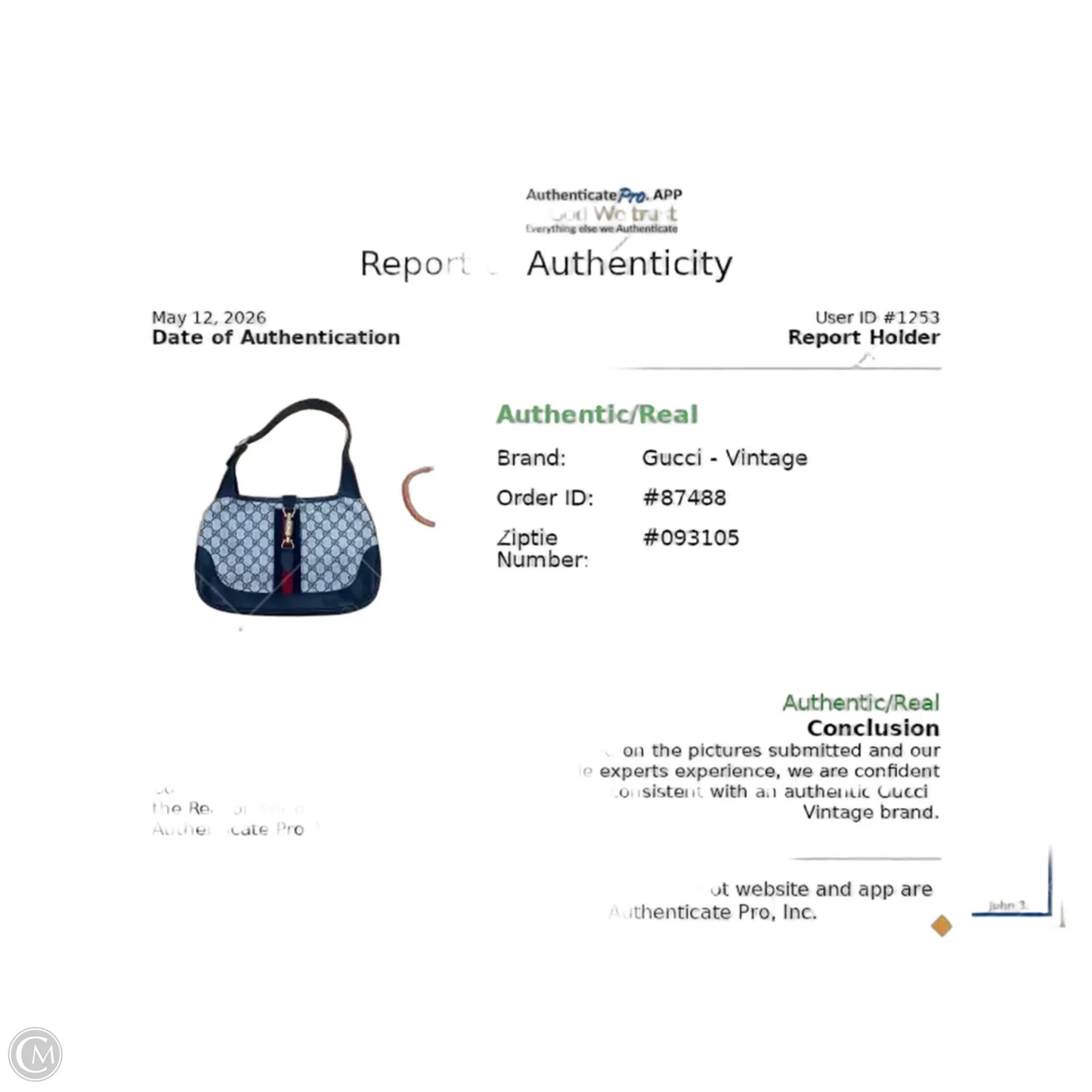 Handbag Luxury Designer By Gucci, Size: Medium