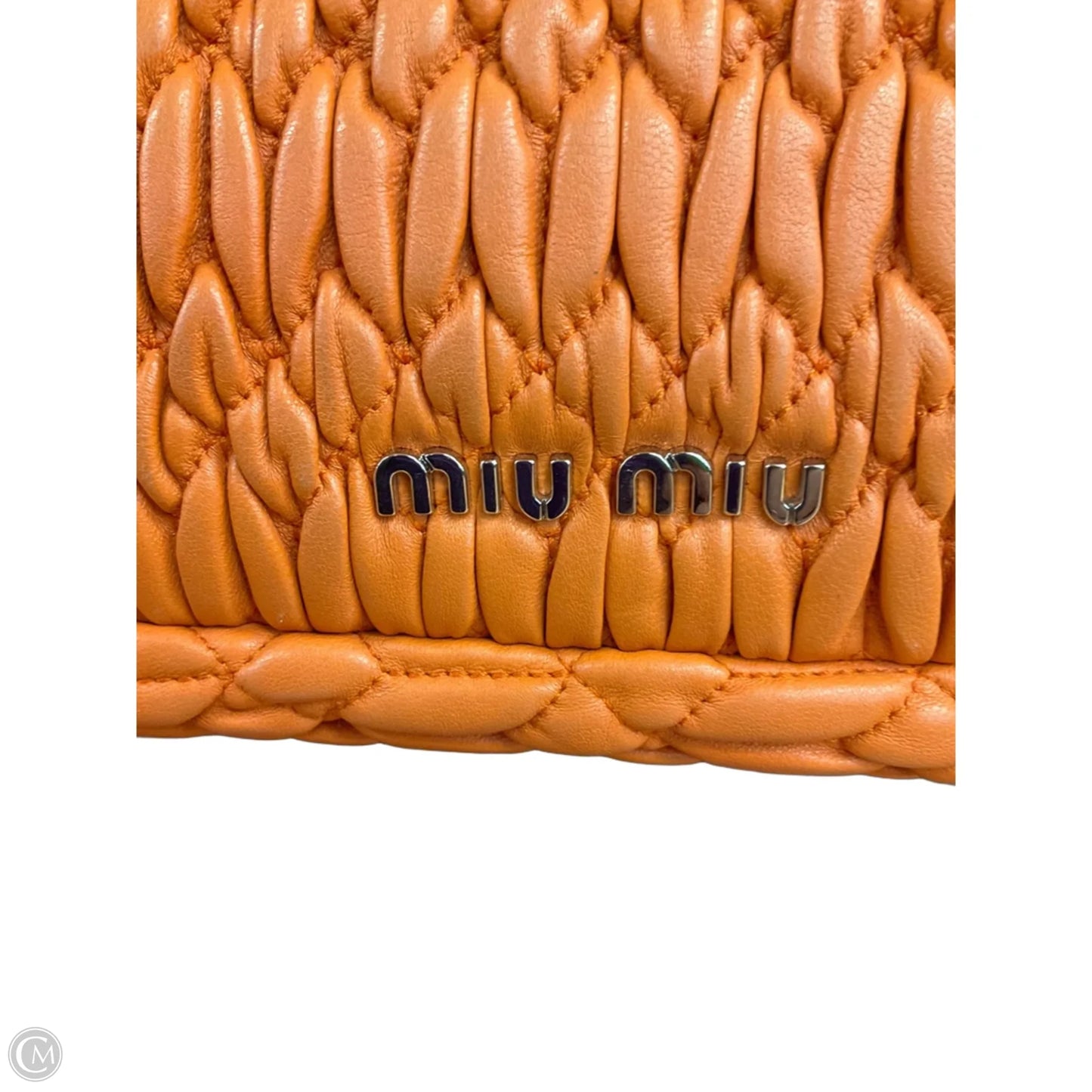 Handbag Luxury Designer By Miu Miu, Size: Medium