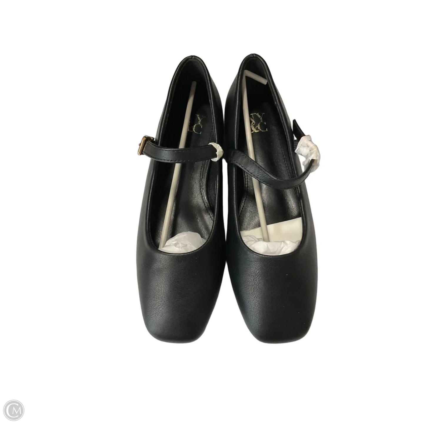 Shoes Flats By New York And Co In Black, Size: 7.5