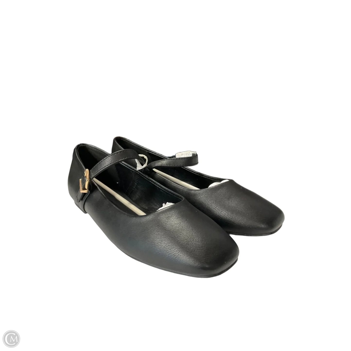 Shoes Flats By New York And Co In Black, Size: 7.5