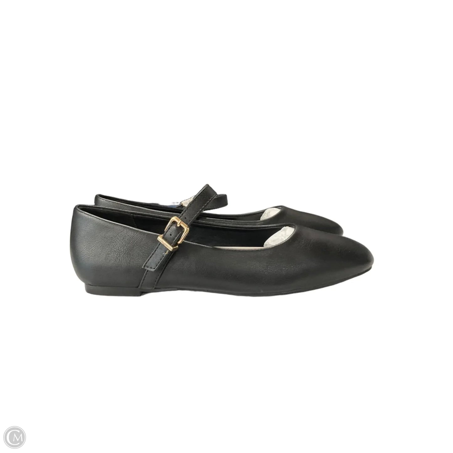 Shoes Flats By New York And Co In Black, Size: 7.5