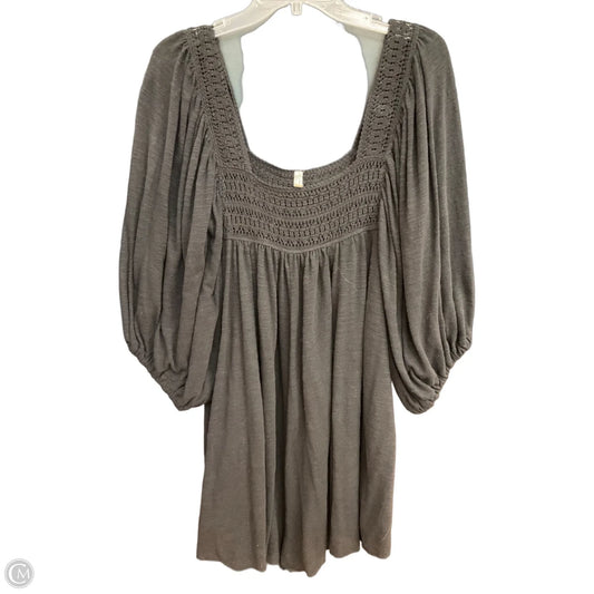 Dress Casual Maxi By Free People In Black, Size: L
