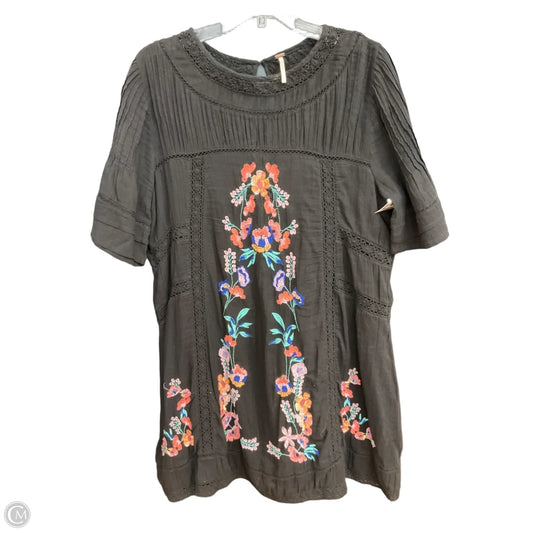 Dress Casual Maxi By Free People In Black, Size: L
