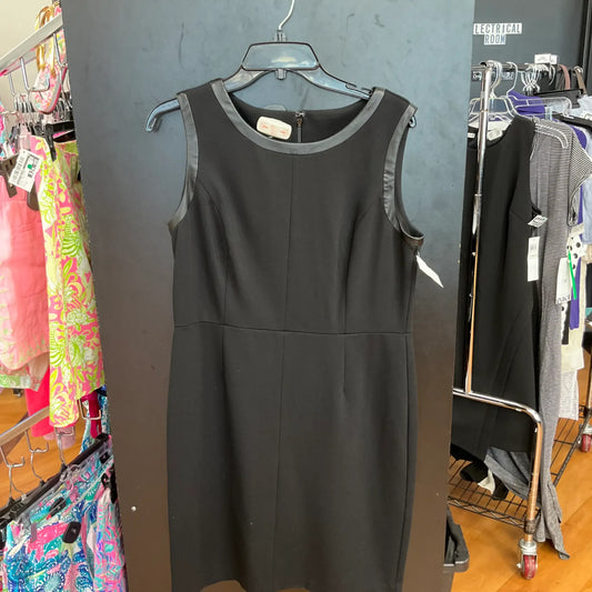 Dress Casual Maxi By Talbots In Black, Size: Lp