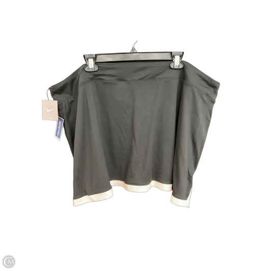 Athletic Skort By Nike In Black, Size: 3x