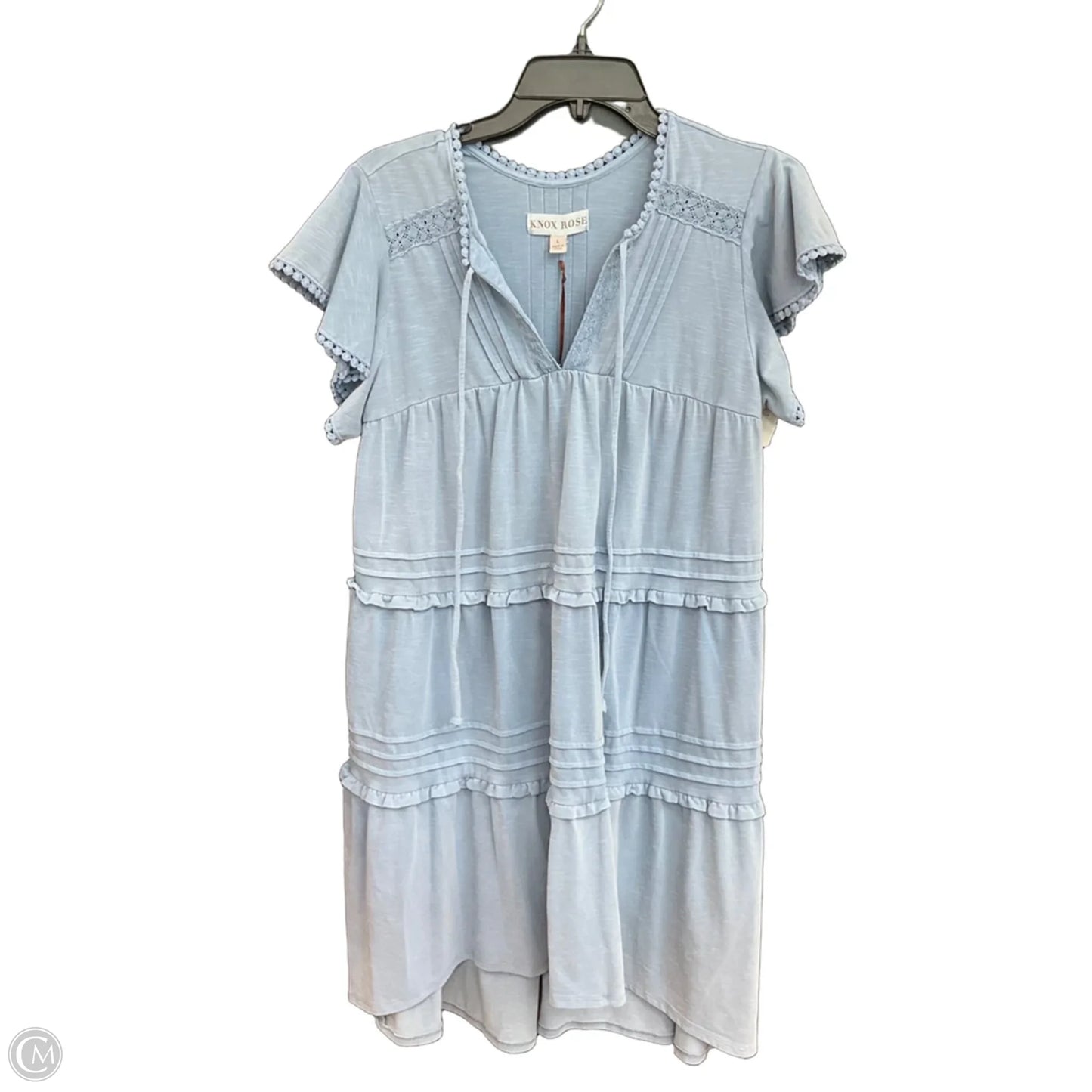 Dress Casual Maxi By Knox Rose In Blue, Size: L