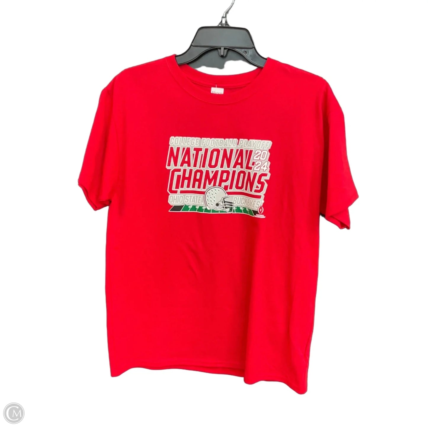 Top Short Sleeve By Cmc In Red, Size: M