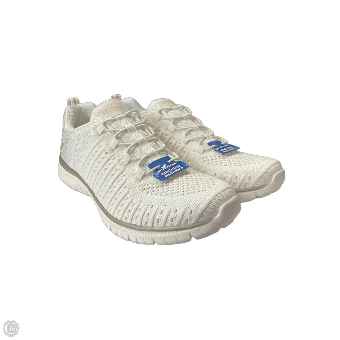 Shoes Sneakers By Skechers In White, Size: 9