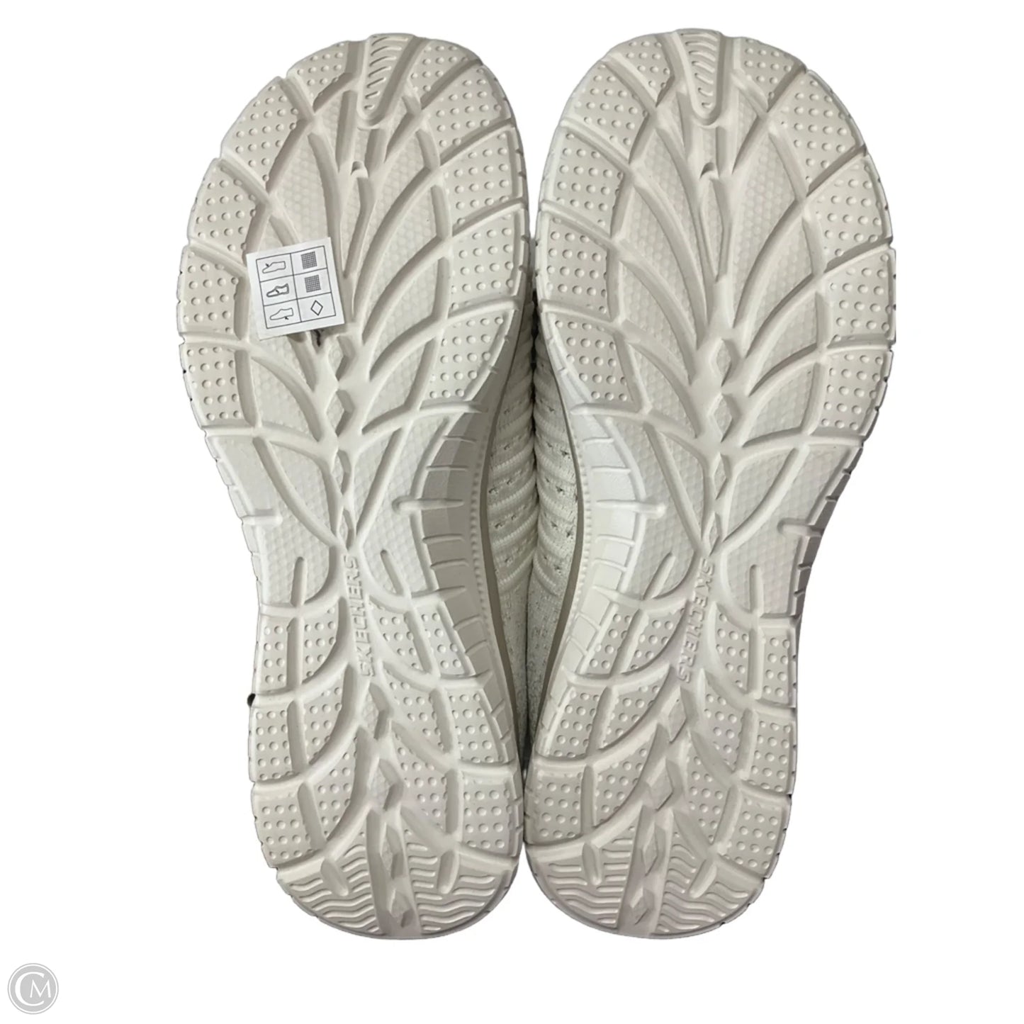 Shoes Sneakers By Skechers In White, Size: 9