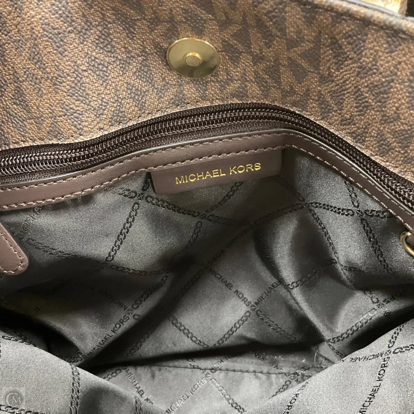 Crossbody Designer By Michael Kors, Size: Medium