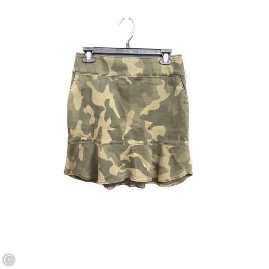 Skirt Maxi By White House Black Market In Camouflage Print, Size: S