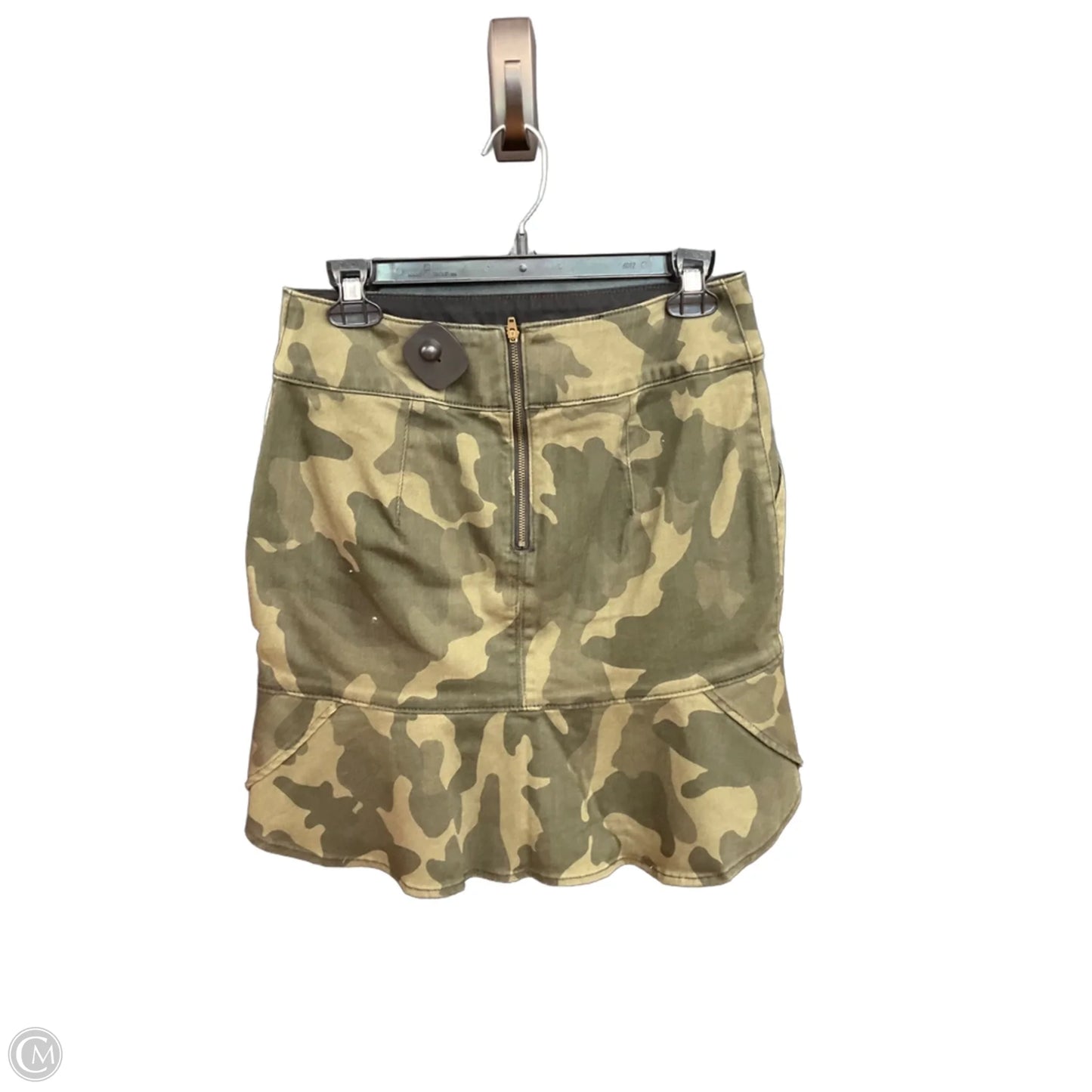 Skirt Maxi By White House Black Market In Camouflage Print, Size: S