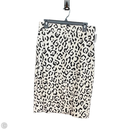 Skirt Maxi By Ann Taylor In Animal Print, Size: 8