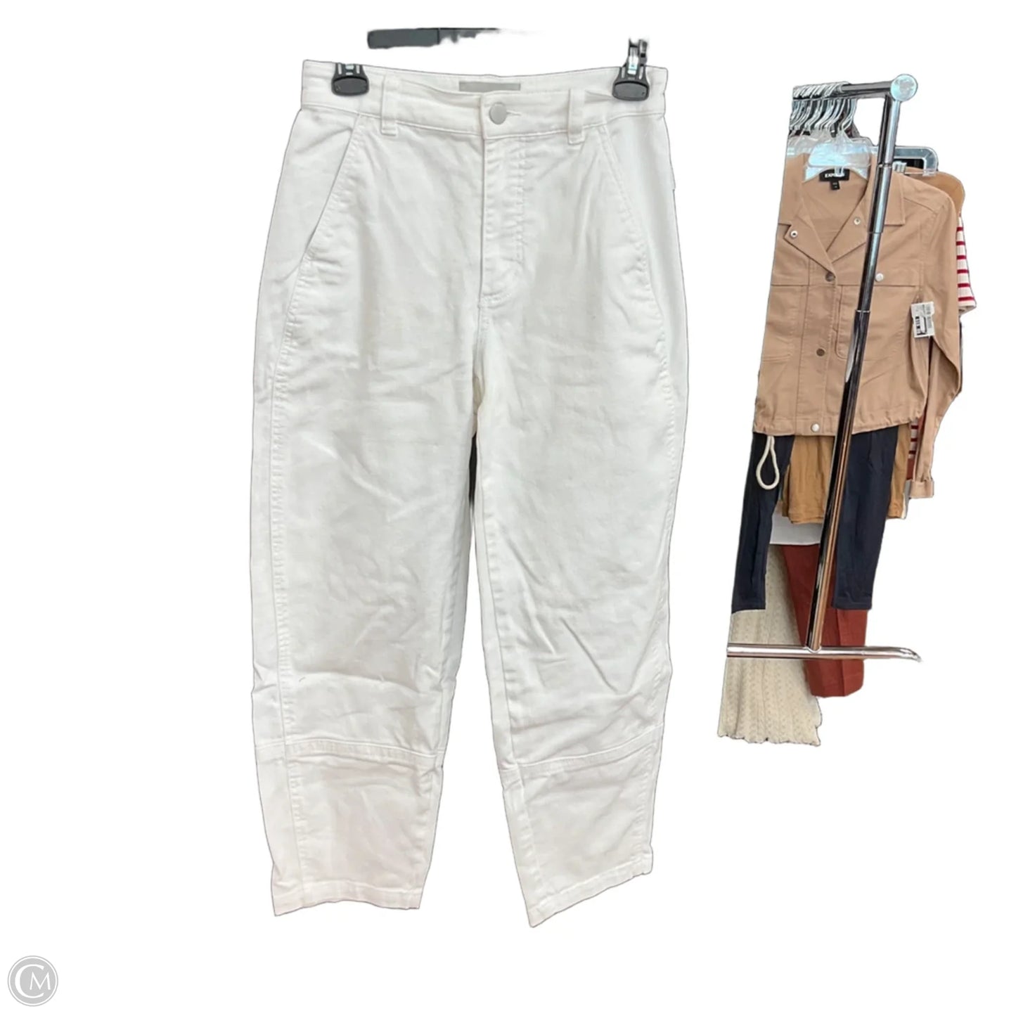 Jeans Straight By Everlane In White, Size: 0