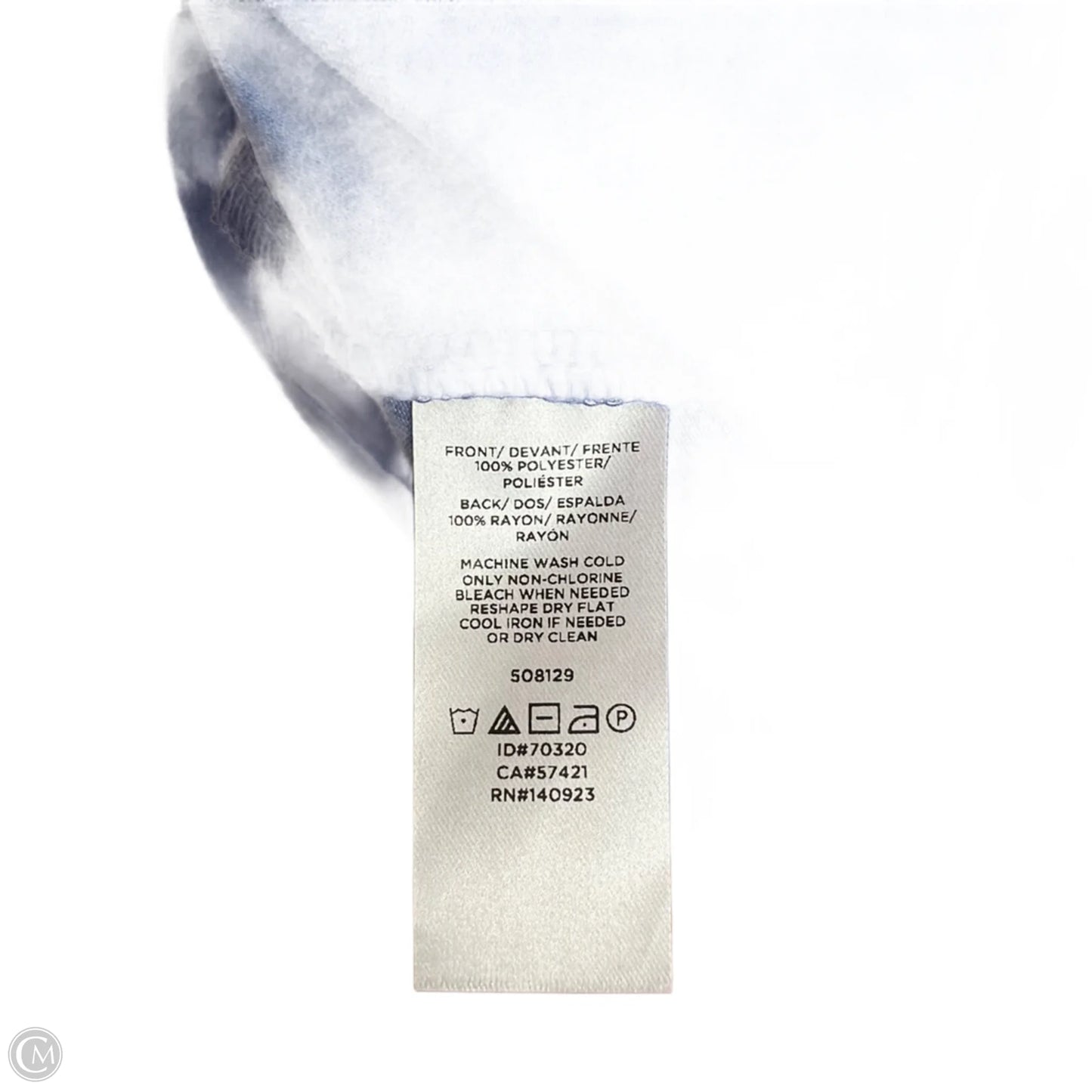 Top Short Sleeve By Loft In Blue, Size: Xs