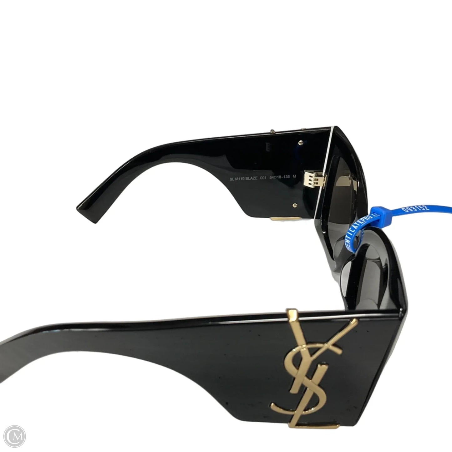 Sunglasses Luxury Designer By Yves Saint Laurent, Size: Large