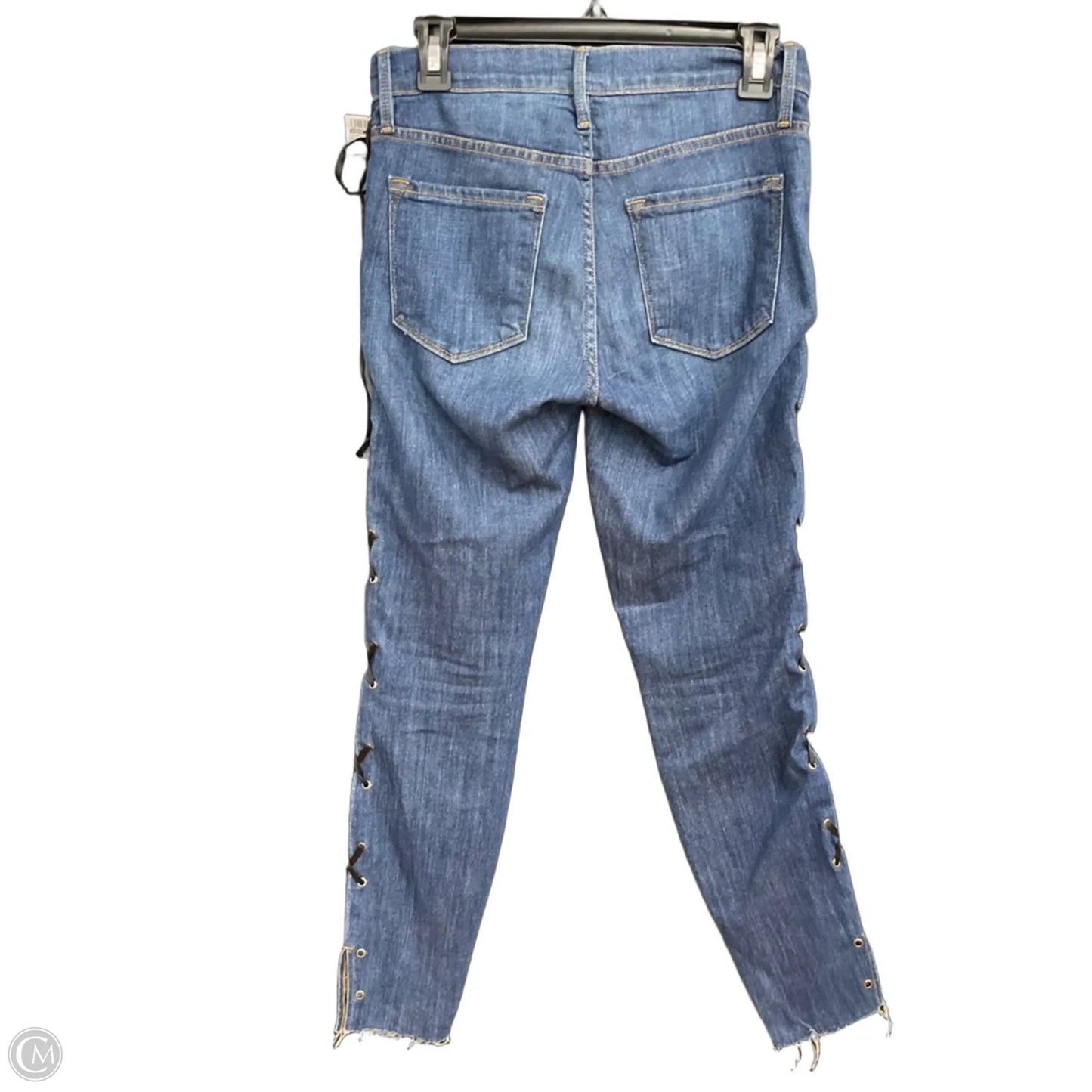Jeans Skinny By Frame In Blue, Size: 2