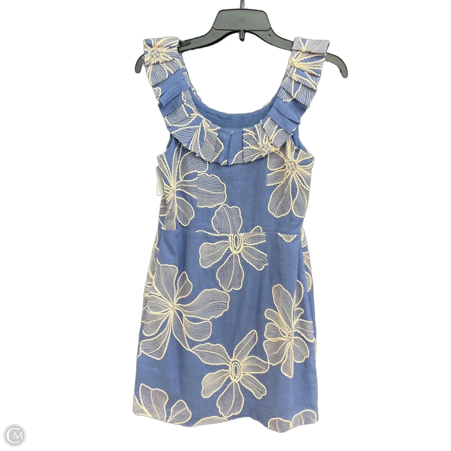 Dress Casual Maxi By Loft In Blue, Size: Xs