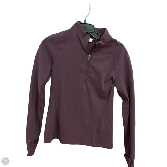 Athletic Jacket By Lululemon In Purple, Size: 6