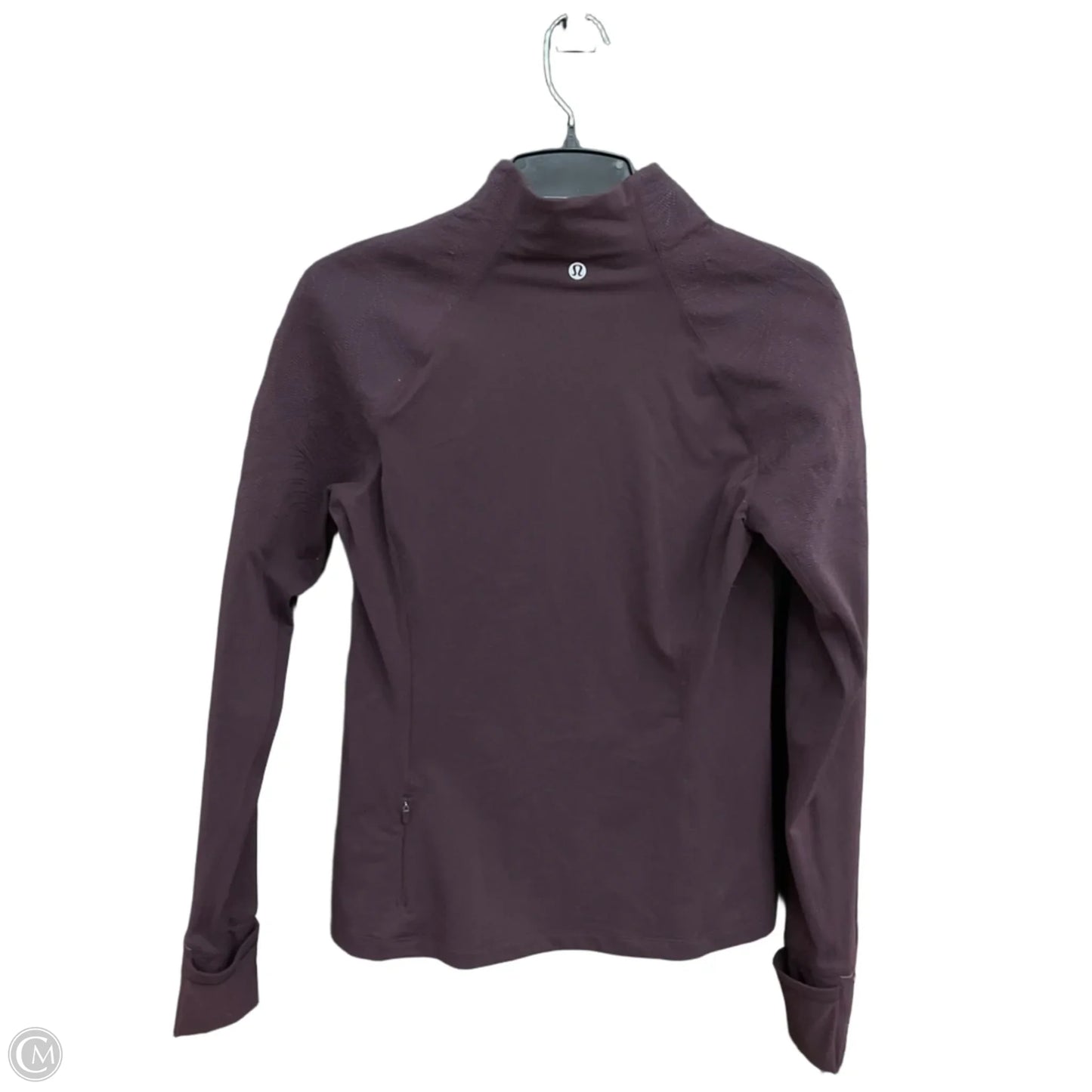 Athletic Jacket By Lululemon In Purple, Size: 6