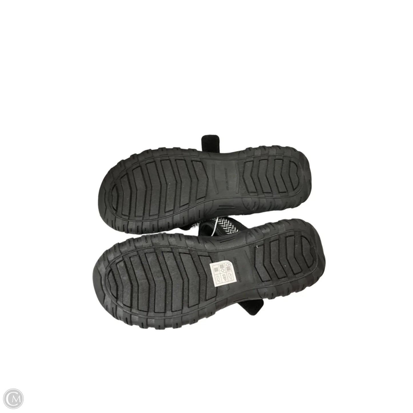 Sandals Flats By Skechers In Black, Size: 9