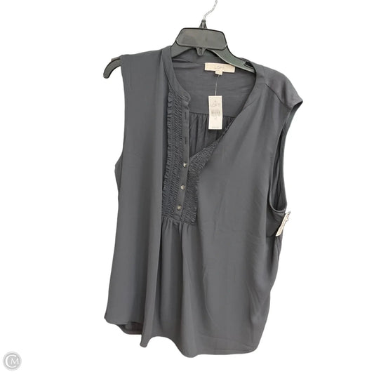 Top Sleeveless By Torrid In Black, Size: 1x