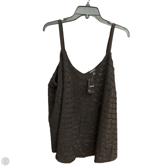 Top Sleeveless By Torrid In Black, Size: 1x