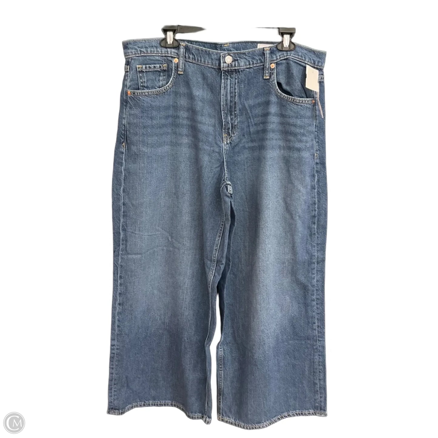 Jeans Straight By Gap In Blue, Size: 14