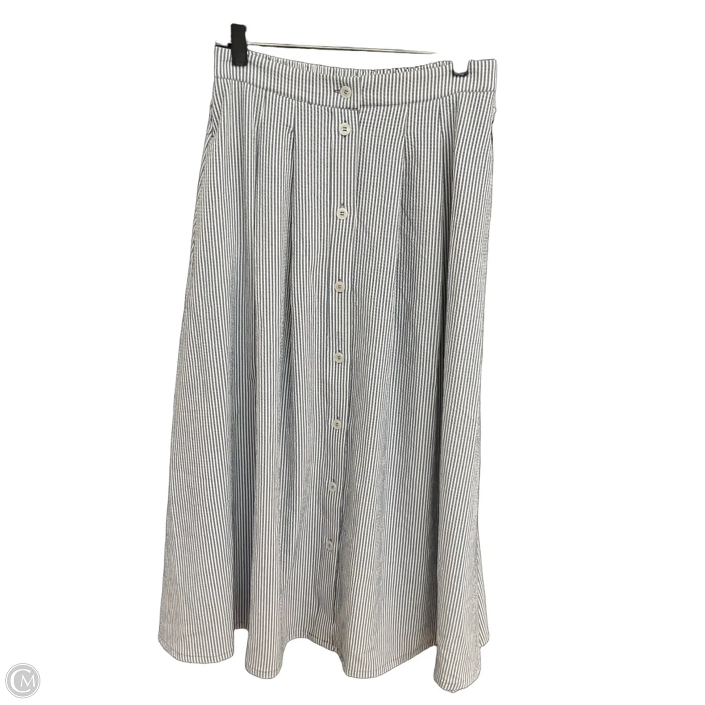 Skirt Maxi By Nicole By Nicole Miller In Blue, Size: 6