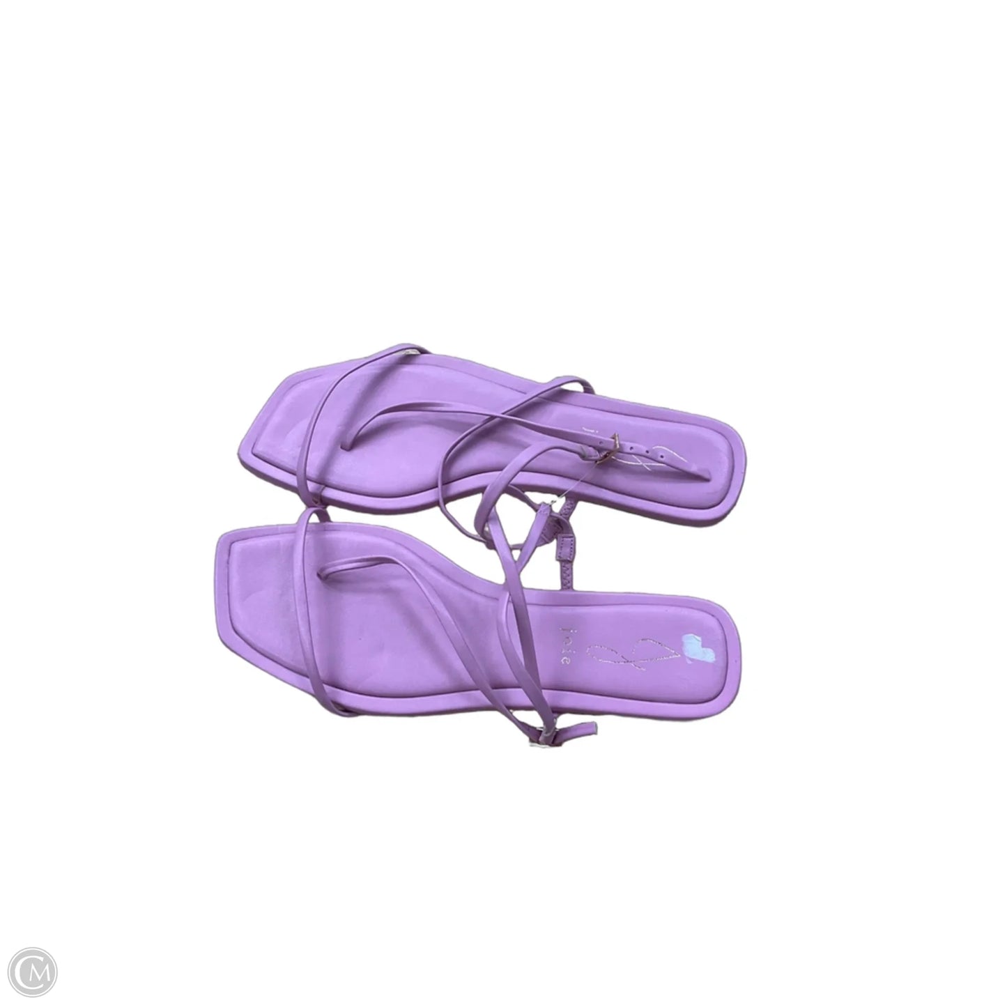 Sandals Flats By Joie In Purple, Size: 8