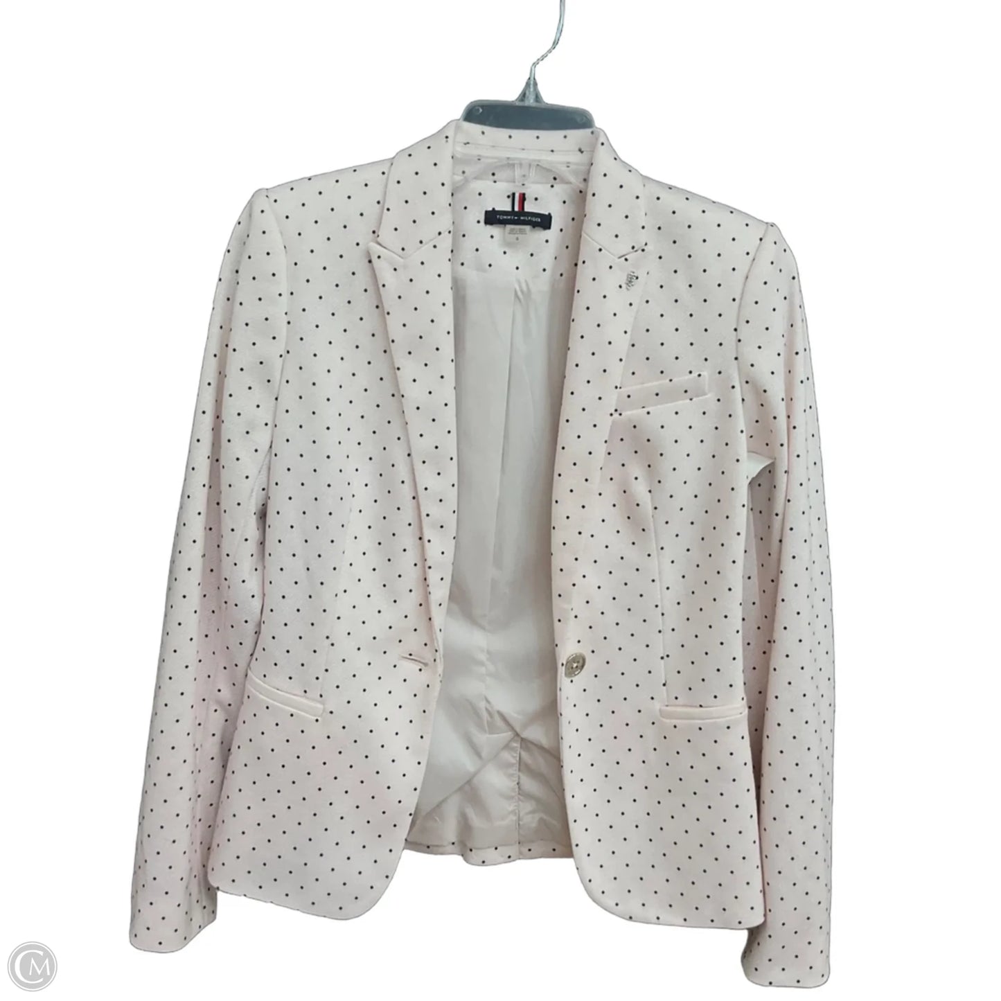 Blazer By Tommy Hilfiger In Polkadot Pattern, Size: 0