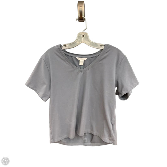 Top Short Sleeve By Quince In Black, Size: L