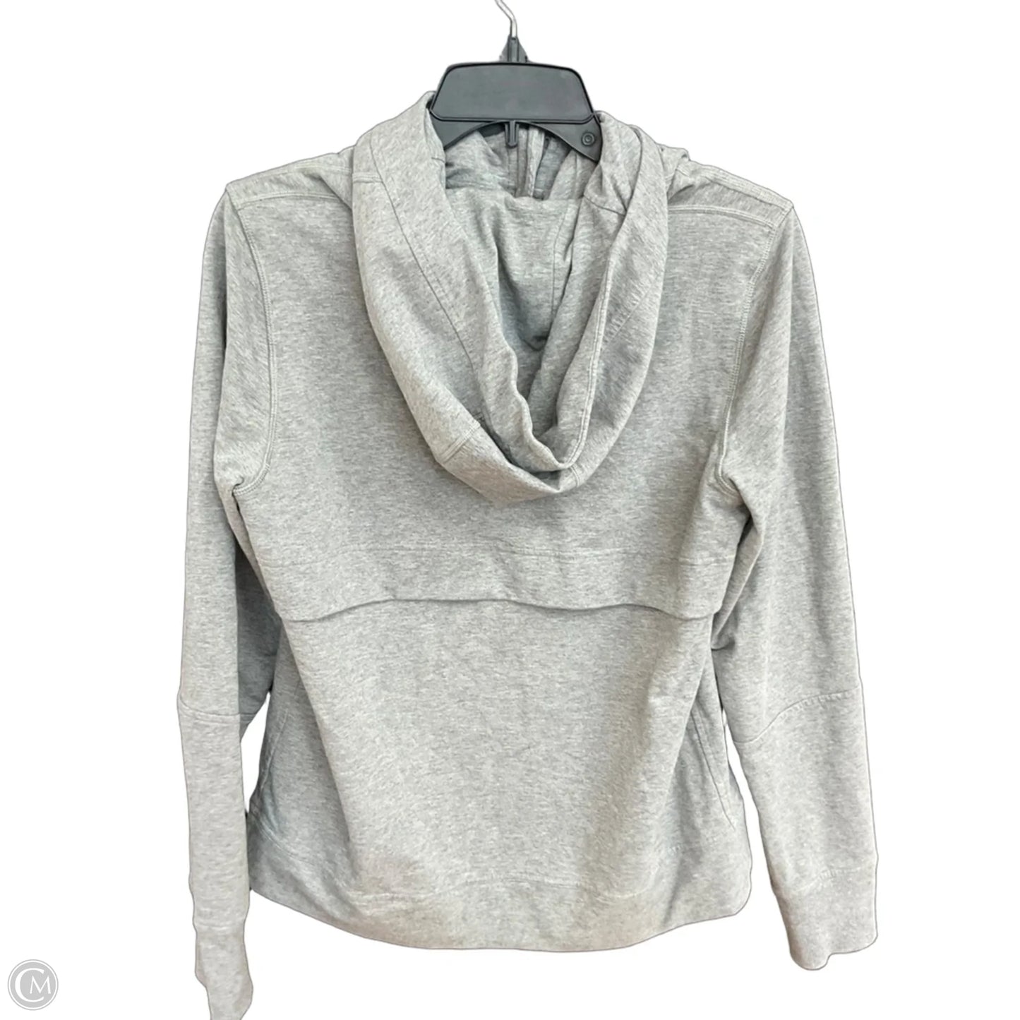 Athletic Jacket By Lululemon In Grey, Size: S