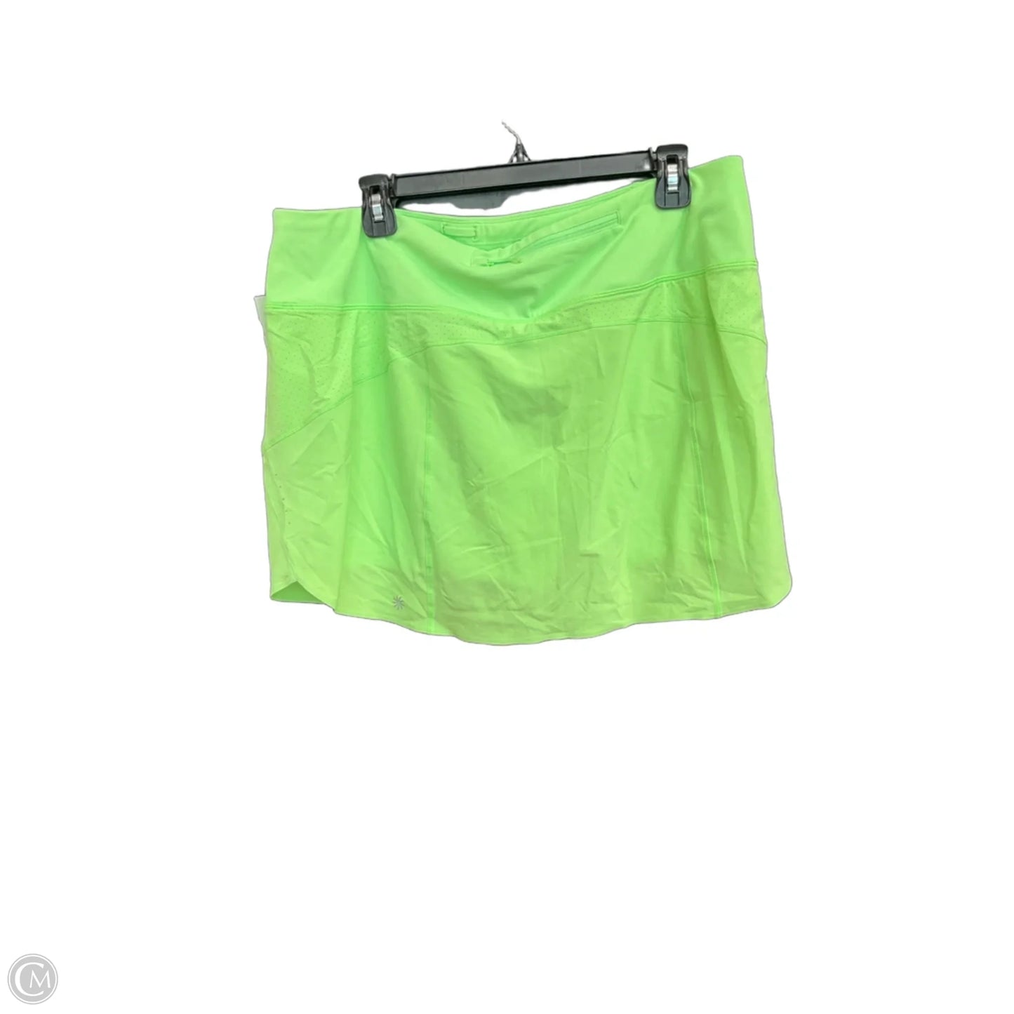Athletic Skort By Athleta In Green, Size: Xl