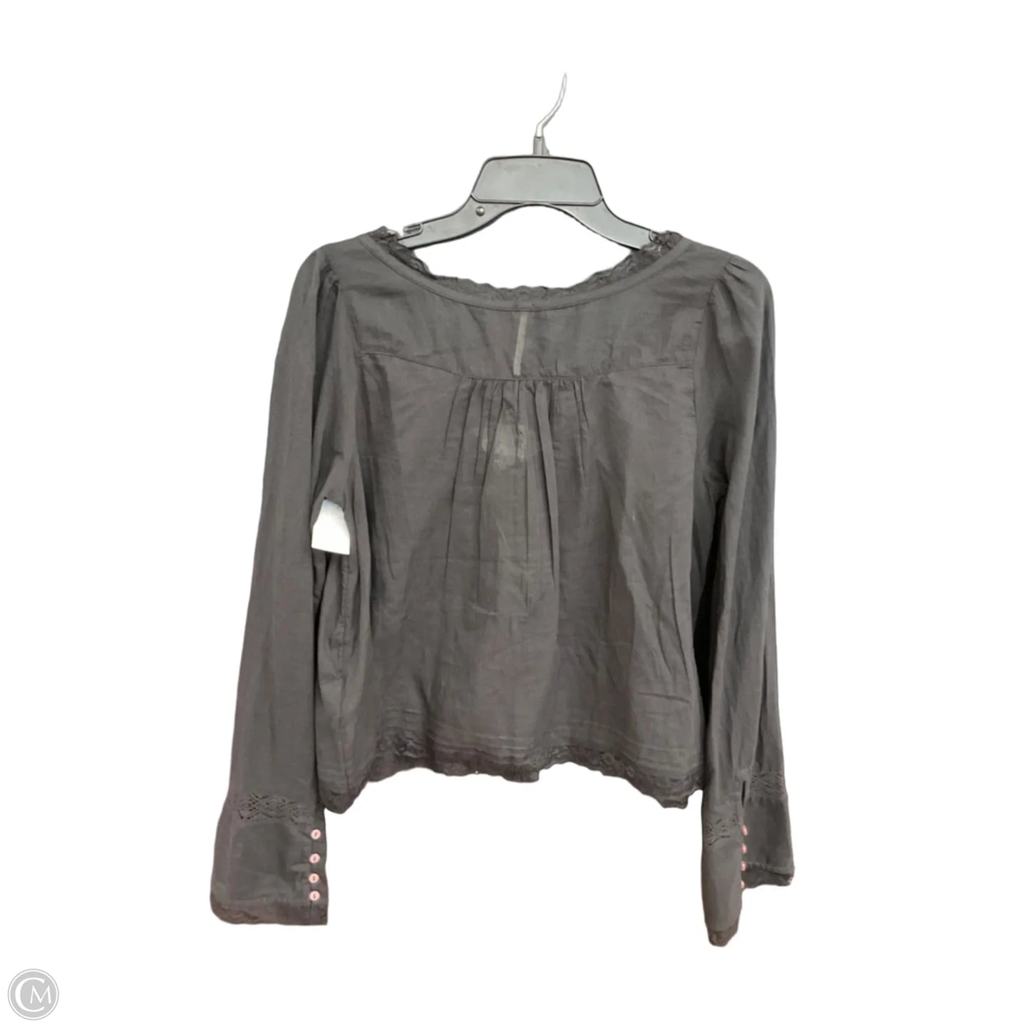 Top Long Sleeve By Free People In Black, Size: Xs