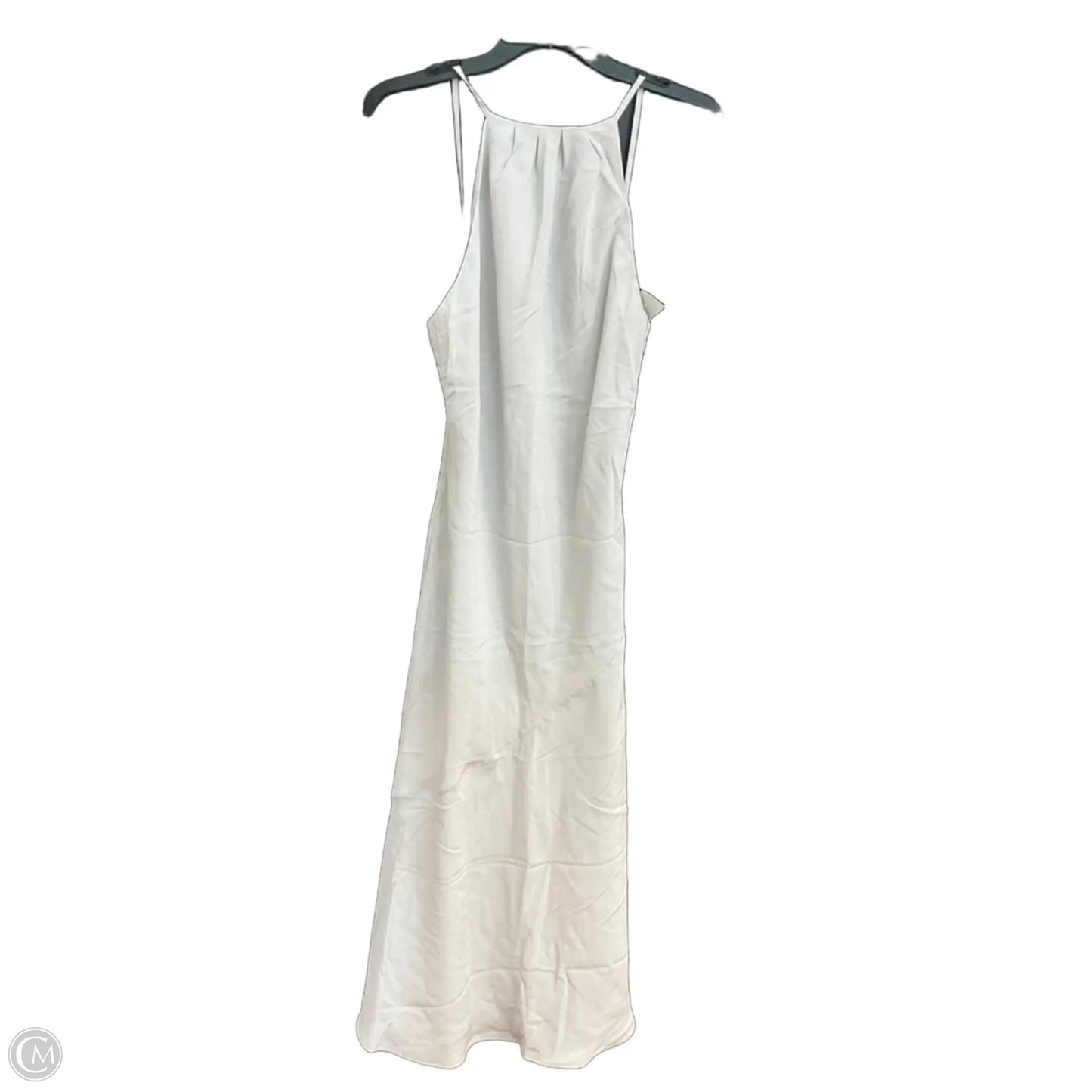 Dress Casual Maxi By Abercrombie And Fitch In Grey, Size: M