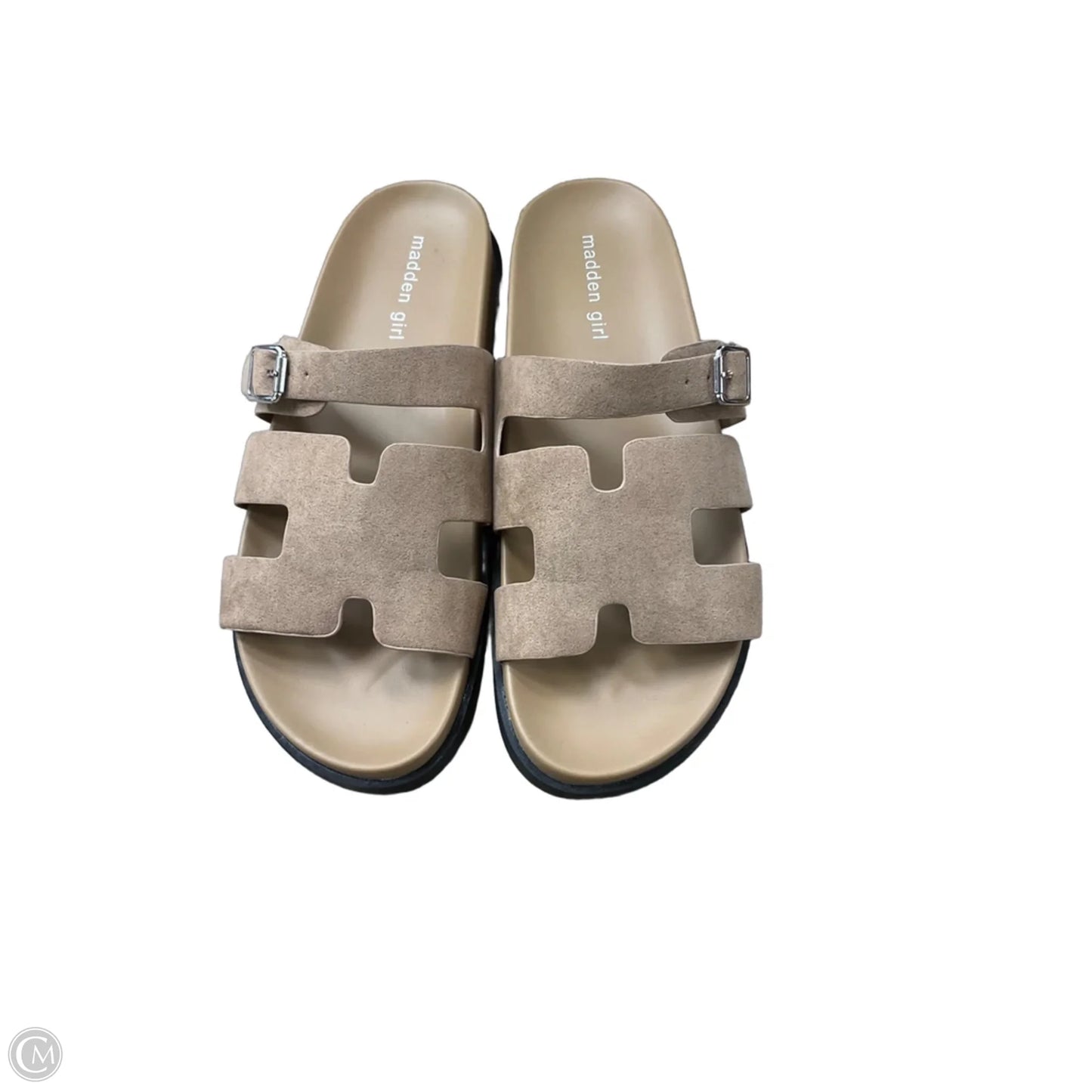 Sandals Flats By Madden Girl In Brown, Size: 9