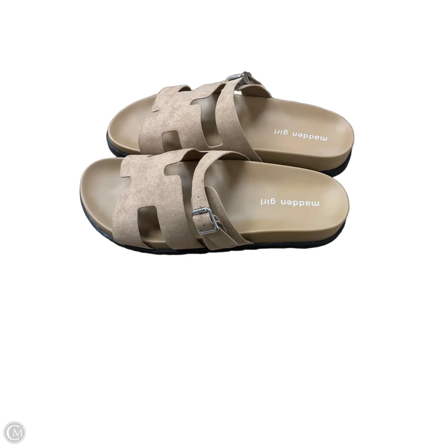 Sandals Flats By Madden Girl In Brown, Size: 9