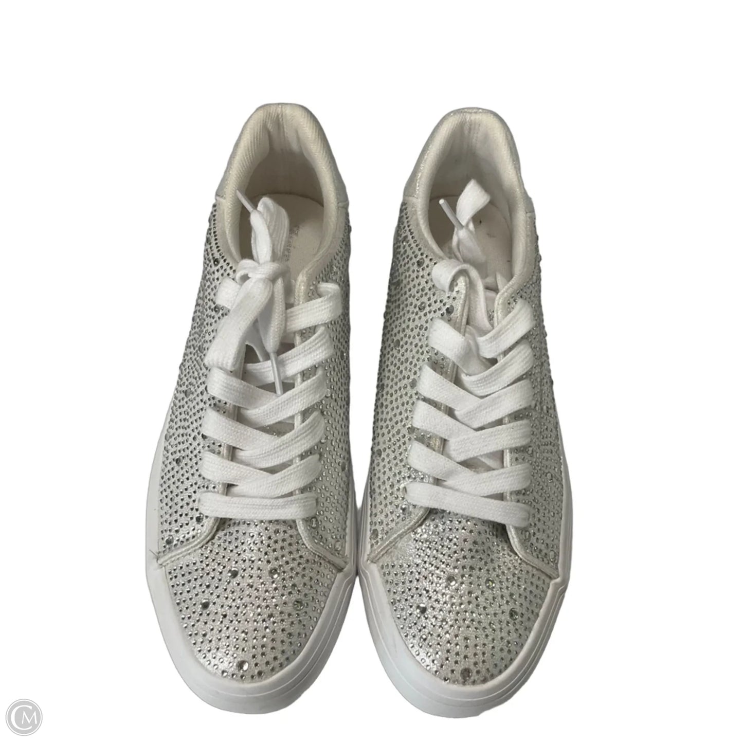 Shoes Sneakers By Juicy Couture In White, Size: 9.5